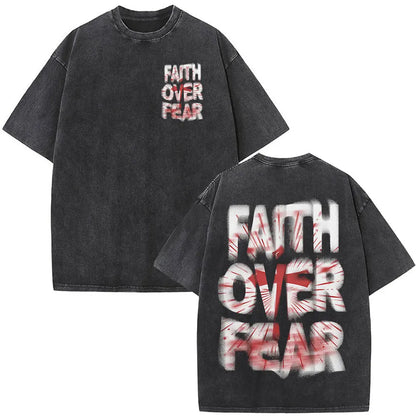 Vintage Washed Nothing But The Blood of Jesus Christian Bible Verse Comfort  T-shirts Men Women Fashion  T Shirt Street Wear