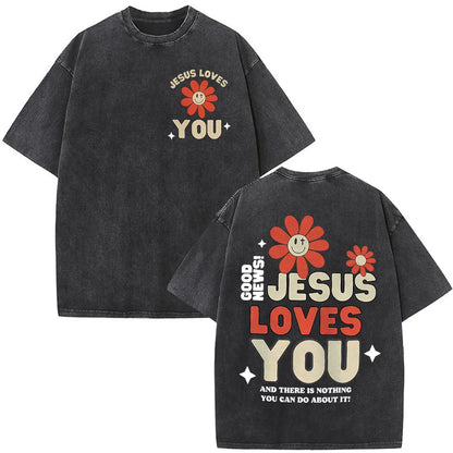 Vintage Washed Nothing But The Blood of Jesus Christian Bible Verse Comfort  T-shirts Men Women Fashion  T Shirt Street Wear