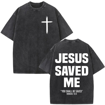 Vintage Washed Nothing But The Blood of Jesus Christian Bible Verse Comfort  T-shirts Men Women Fashion  T Shirt Street Wear